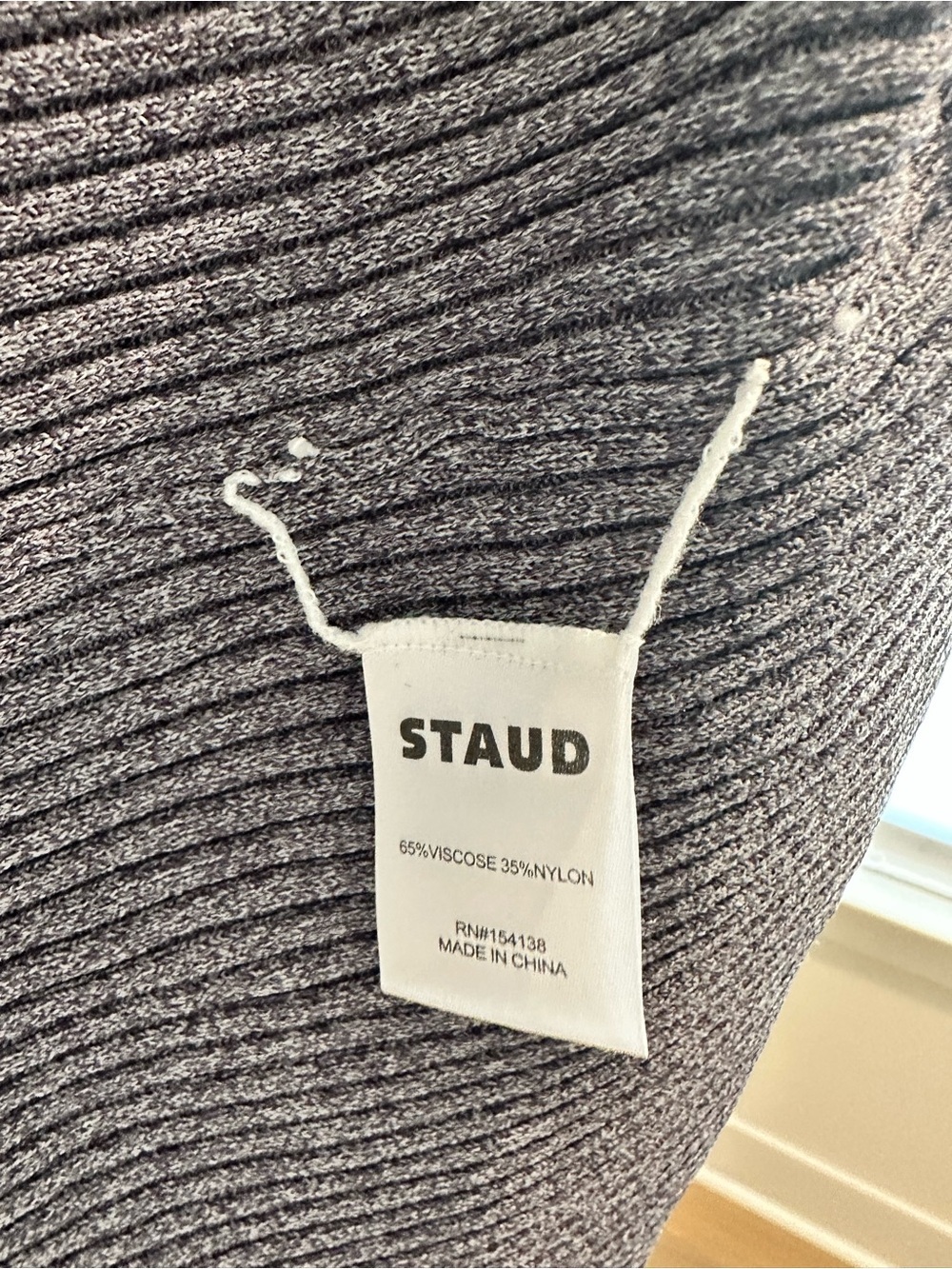 New STAUD Shoko Color Blocked
Cardigan Sweater Dress - Picture 13 of 14